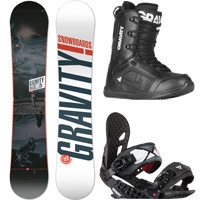 Snowboard komplet