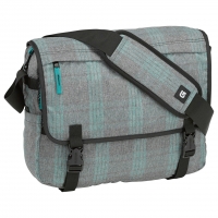 Burton Synth Messenger misty tidal plaid