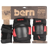 Bern Junior Pad Set red