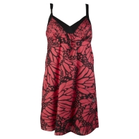 Fox Fly Away Dress bright rose