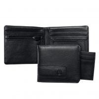 Nixon Showtime Bi-Fold Zip all black