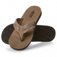 Reef Bonzer dark brown/plaid