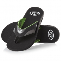 Reef Fanning black/grey/green