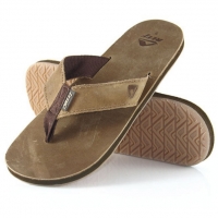 Reef Reef Leather Smoothy bronze brown