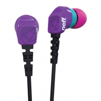 Neff Daily Earbuds purple/teal/pink