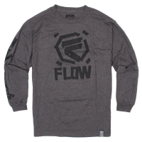 Flow Taped Ls charcoal heather