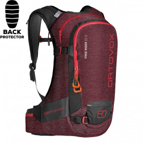 Go to the product Snowboard backpack Ortovox Free Rider 22 S dark blood blend 2020/2021