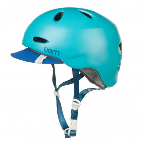 Přejít na produkt Helma Bern Berkeley satin aqua blue 2014