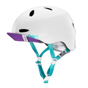 Přejít na produkt Helma Bern Berkeley satin white multi 2015