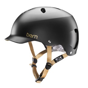 Prejsť na produkt Prilba Bern Lenox satin black 2017