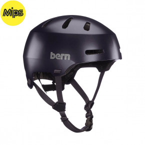 Go to the product Helmet Bern Macon 2.0 Mips satin deep purple 2020