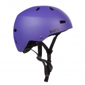 Přejít na produkt Helma Bern Macon Eps matte purple vis 2010