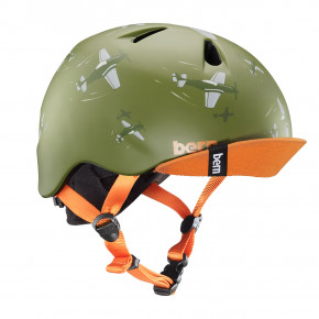 Go to the product Helmet Bern Nino matte green dogfight 2019
