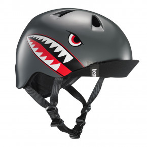 Go to the product Helmet Bern Nino satin grey flying tiger 2019
