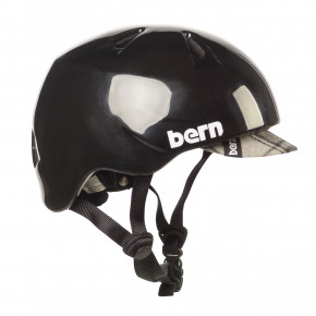 Přejít na produkt Helma Bern Nino Zm gloss black vis. 2009