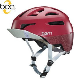 Go to the product Helmet Bern Parker satin cranberry mandala 2017