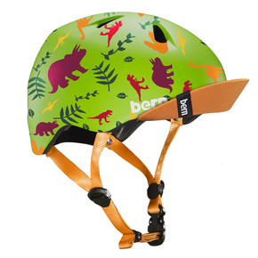 Přejít na produkt Helma Bern Tigre satin green dino 2018