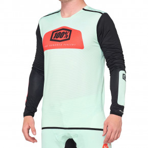 Přejít na produkt Bike dres 100% R-Core X Jersey foam/black 2020