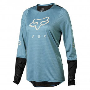 Go to the product Bike jersey Fox Wms Defend Ls light blue 2020