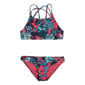 Przejść do produktu Bikiny Roxy Let The Surf Crop Top Set rouge red mahna mahna 2018