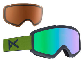 Přejít na produkt Brýle Anon Helix 2.0 W/spare forest green 2017/2018