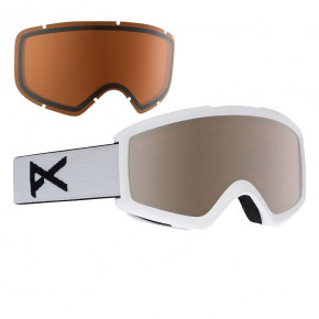 Prejsť na produkt Okuliare Anon Helix 2.0 W/spare white 2018/2019
