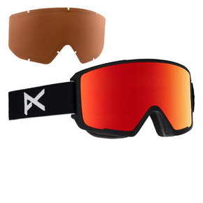 Prejsť na produkt Okuliare Anon M3 W/spare black 2017/2018