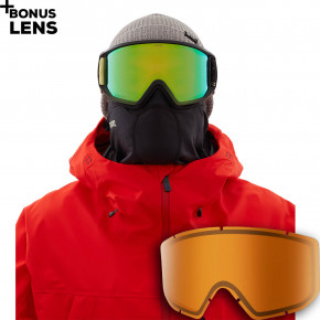 Go to the product Goggles Anon Relapse MFI crazy eyes green 2020/2021