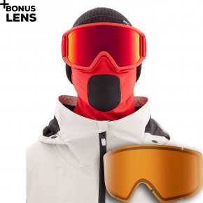Go to the product Goggles Anon Relapse MFI red 2020/2021