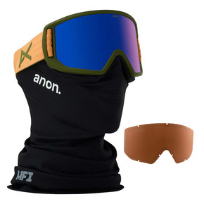 Prejsť na produkt Okuliare Anon Relapse Mfi W/spare orange 2017/2018
