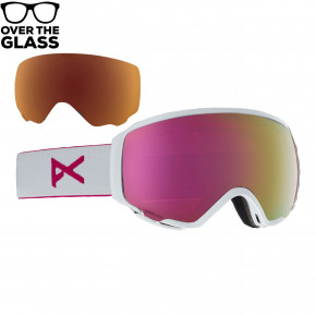 Prejsť na produkt Okuliare Anon Wm1 W/spare pearl white 2018/2019