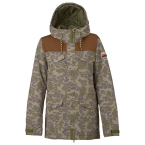 Prejsť na produkt Bunda Burton Fremont petal camo/brown leather 2016/2017