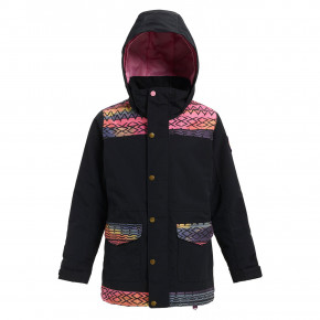 Przejść do produktu Kurtka Burton Girls Elstar Parka true black/technicat dream 2018/2019