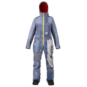 Přejít na produkt Kombinéza Burton L.a.m.b. Suzi Jumpsuit denim print 2016/2017