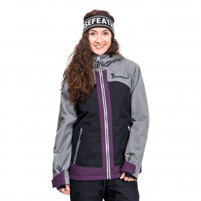 Přejít na produkt Bunda Horsefeathers Abby grey melange 2017/2018