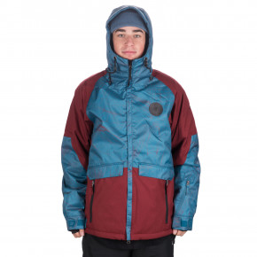 Přejít na produkt Bunda Nugget Scalar 2 grid petrol/burgundy heather 2018/2019