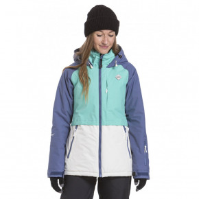 Go to the product Jacket Nugget Trish fjord blue/mint/linen white 2019/2020