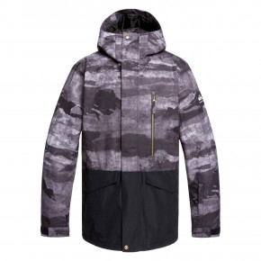 Přejít na produkt Bunda Quiksilver Mission Printed Block black matte painting 2019/2020