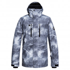 Přejít na produkt Bunda Quiksilver Mission Printed grey/simple texture 2018/2019