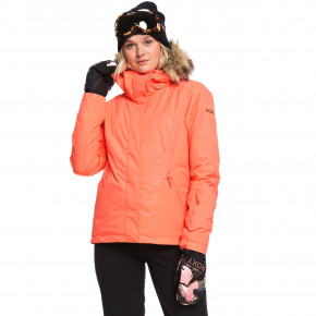 Go to the product Jacket Roxy Jet Ski Solid living coral arrow feel emboss 2019/2020