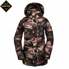 Prejsť na produkt Bunda Volcom Eva Ins Gore-Tex faded army 2019/2020