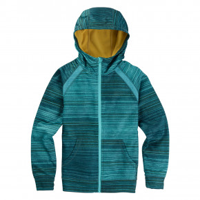 Přejít na produkt Technická mikina Burton Girls Crown Bonded FZ tahoe sunset stripe 2018/2019