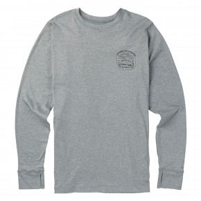 Přejít na produkt Triko Burton Midweight Crew monument heather 2017/2018
