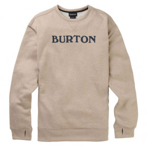 Přejít na produkt Technická mikina Burton Oak Crew plaza taupe heather 2019/2020