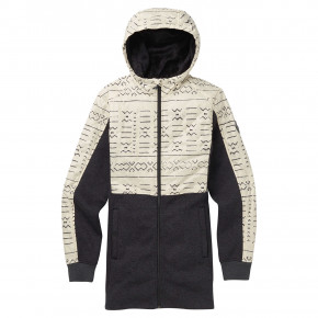 Přejít na produkt Technická mikina Burton Wms Embry Fz canvas bogolanfini/true black he 2018/2019