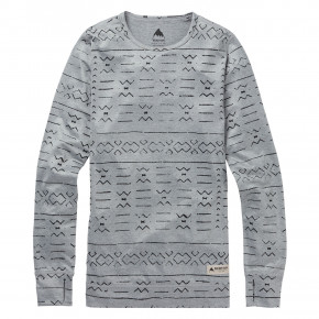 Přejít na produkt Triko Burton Wms Midweight Crew grayscl bogolanfini 2018/2019