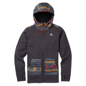 Go to the product Tech Hoodie Burton Wms Oak FZ true black heather/tahoe freya w 2018/2019