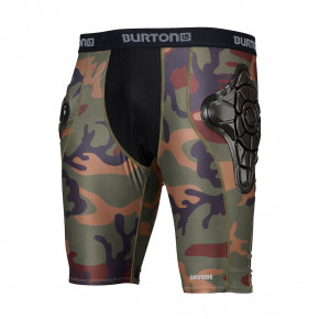 Přejít na produkt Chránič Burton Total Impact Short highland camo 2019/2020