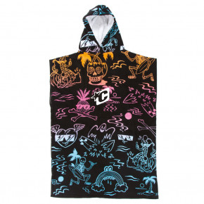 Go to the product Creatures Grom Poncho black/black 2019