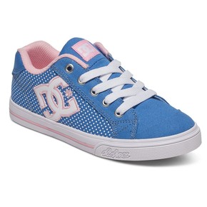 Přejít na produkt Tenisky DC Chelsea Tx Se Girls blue/white print 2017